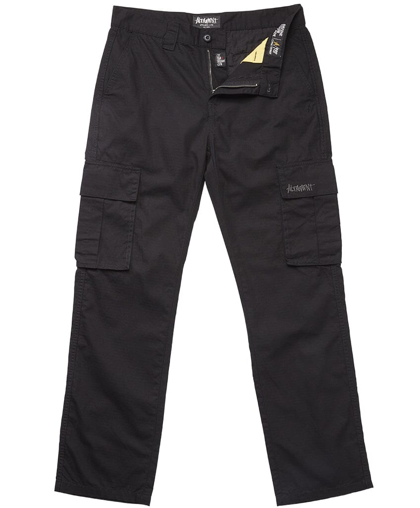 A/989 PYLE CARGO PANTS Non-Denim Pants Altamont Apparel BLACK 28 