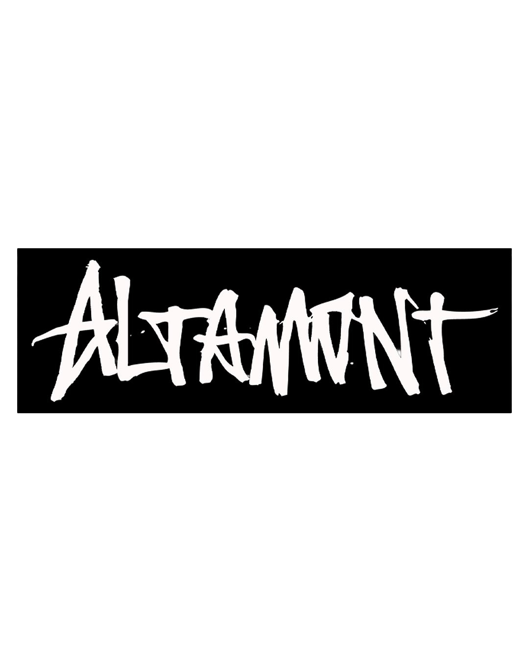 ALTAMONT TEAM LOGO STICKER  9"X3" - SINGLE