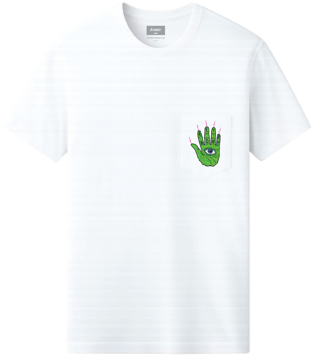 HAND S/S POCKET TEE