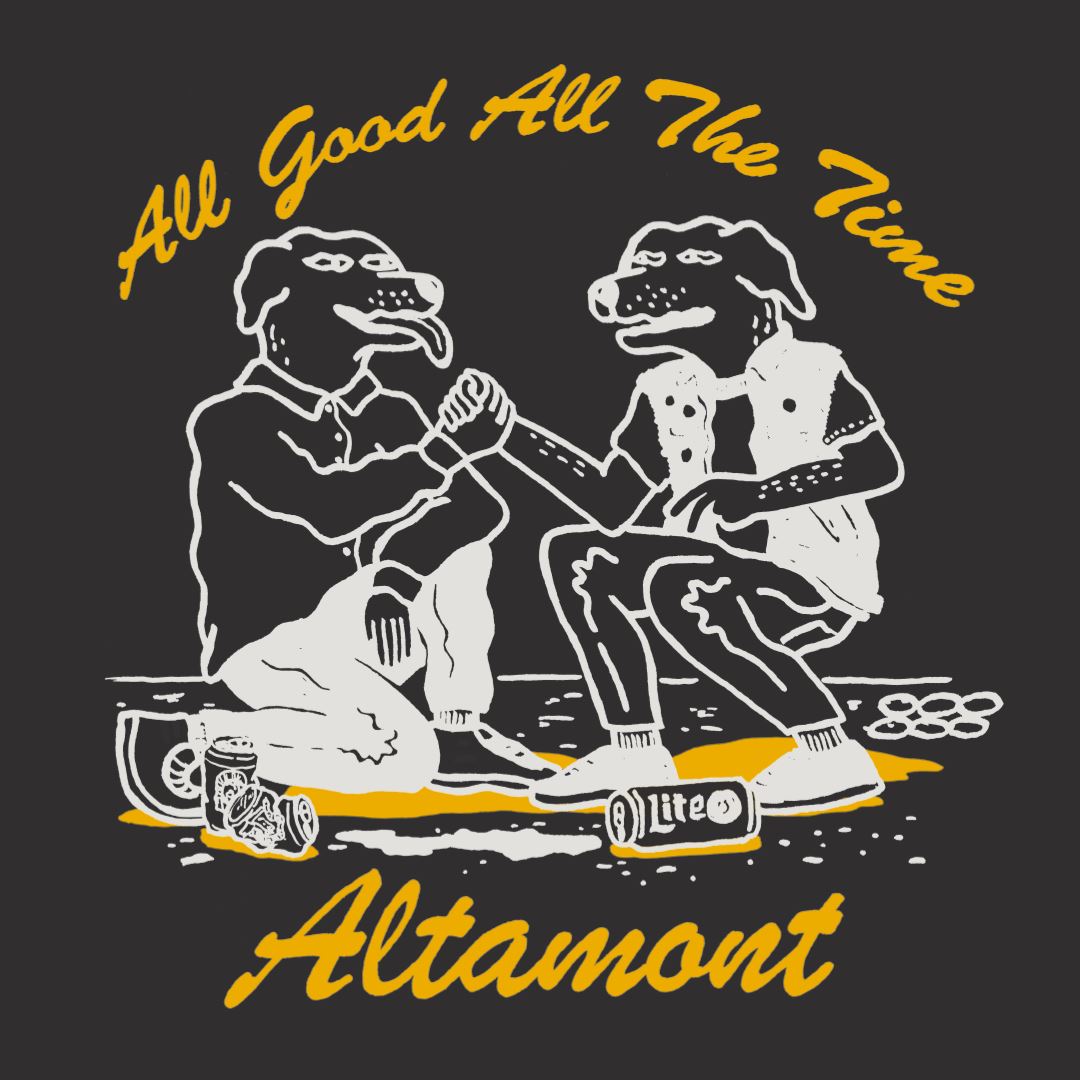 ALL GOOD ALL THE TIME TEE S/S Basic T-Shirt Altamont Apparel 