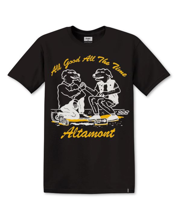 ALL GOOD ALL THE TIME TEE S/S Basic T-Shirt Altamont Apparel 