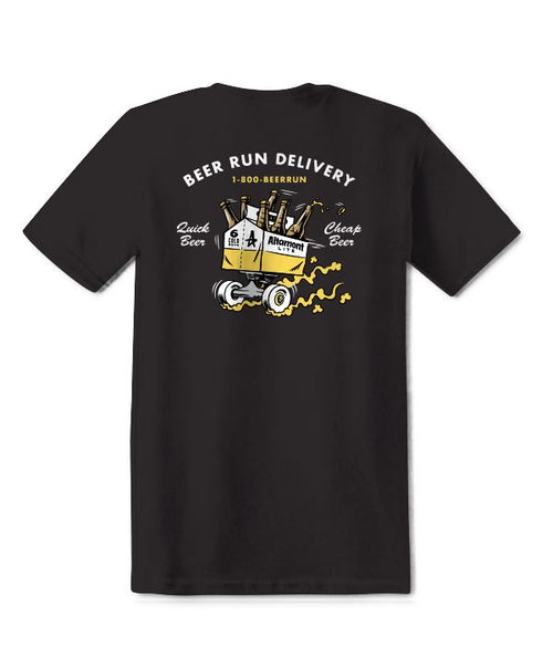 BEER RUN TEE S/S Basic T-Shirt Altamont Apparel 