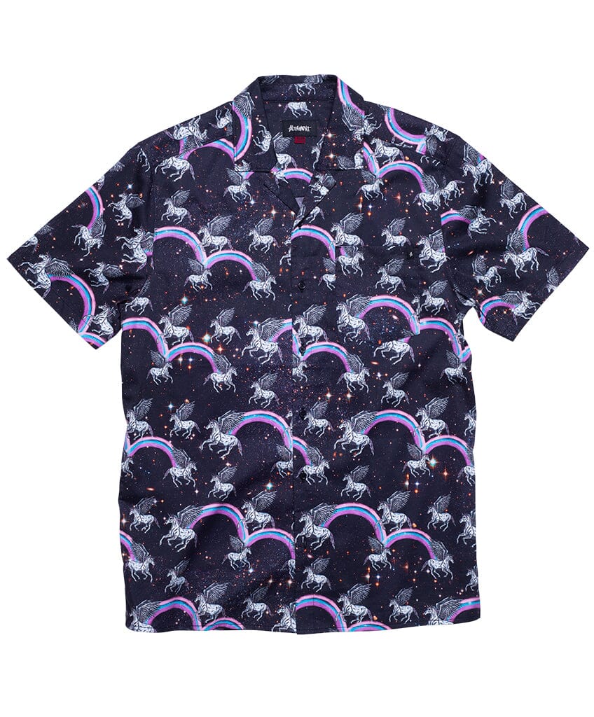 LUCID DREAMS S/S WOVEN S/S Woven Shirt Altamont Apparel BLACK S 