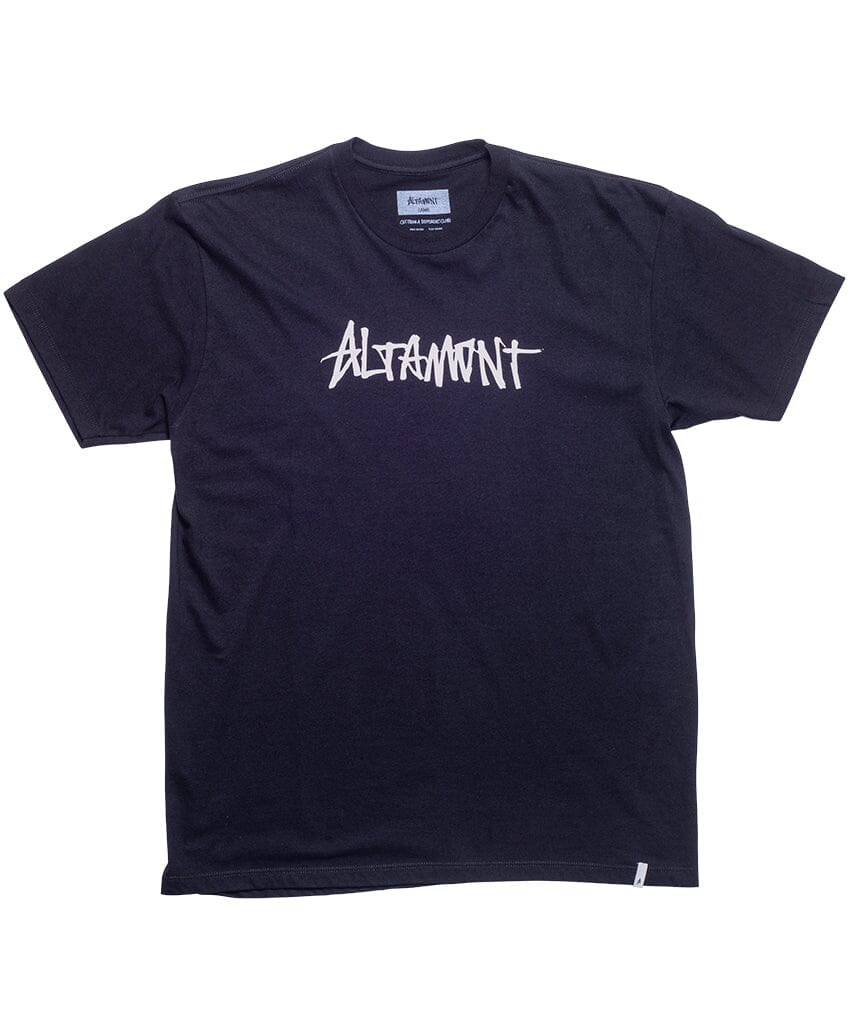 ONE LINER TEE S/S Basic T-Shirt Altamont Apparel BLACK S 