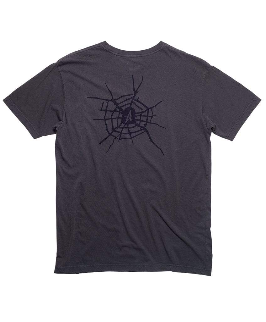 SPIDER POCKET TEE S/S Basic T-Shirt Altamont Apparel GREY M 