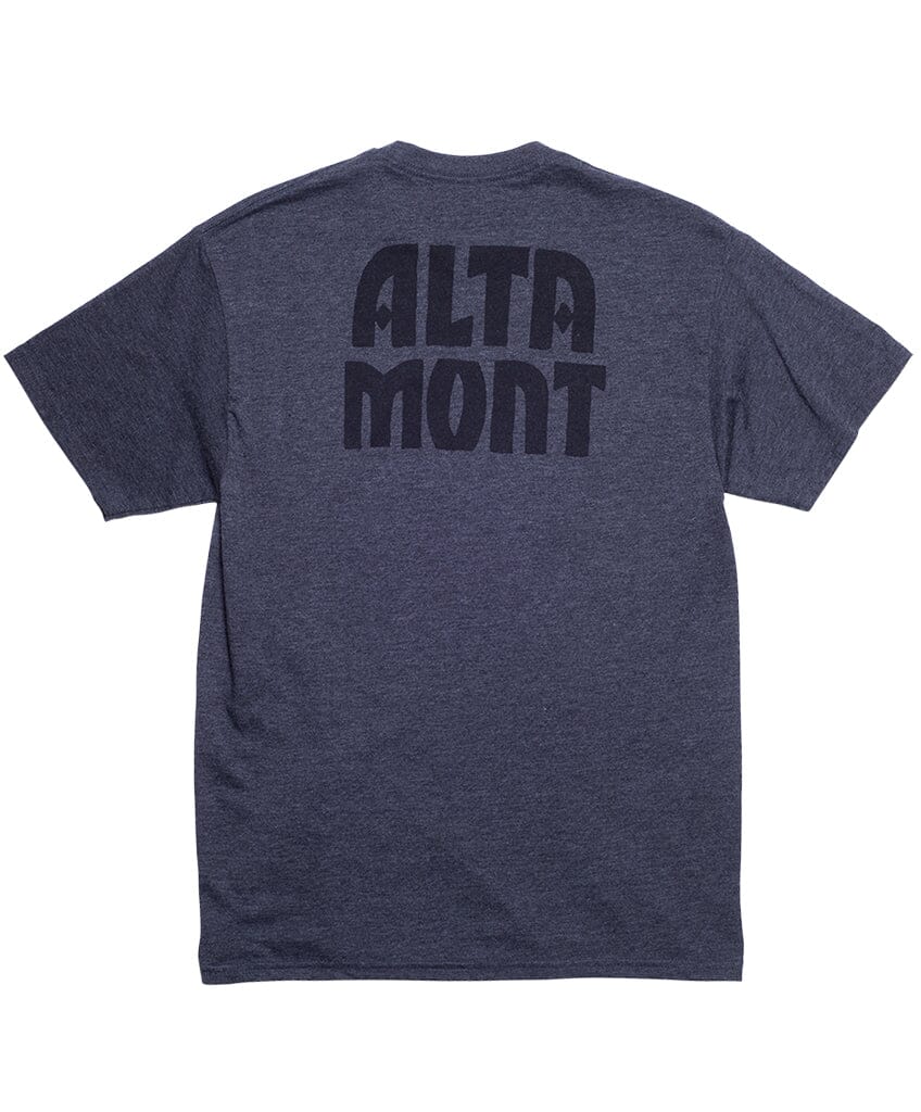 ALT A TEE S/S Basic T-Shirt Altamont Apparel CHARCOAL/HEATHER M 