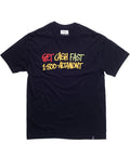 FAST CASH TEE S/S Basic T-Shirt Altamont Apparel BLACK S 