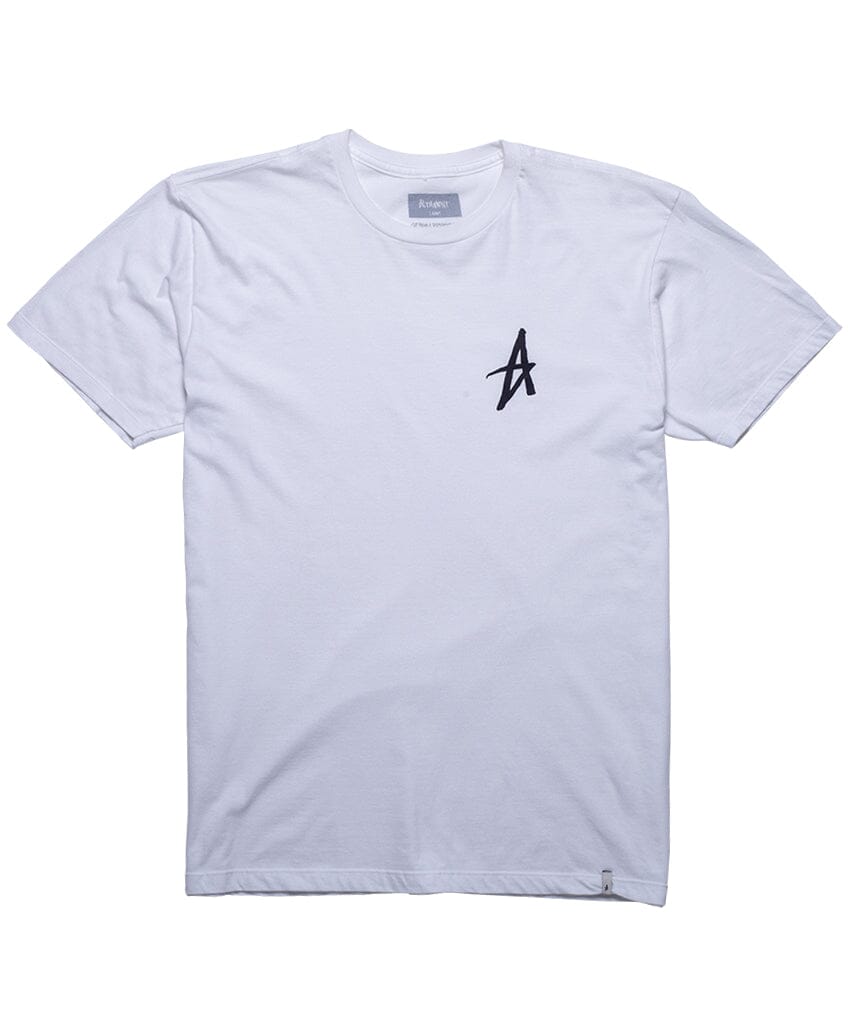 MINI DECADE ICON TEE S/S Basic T-Shirt Altamont Apparel WHITE S 