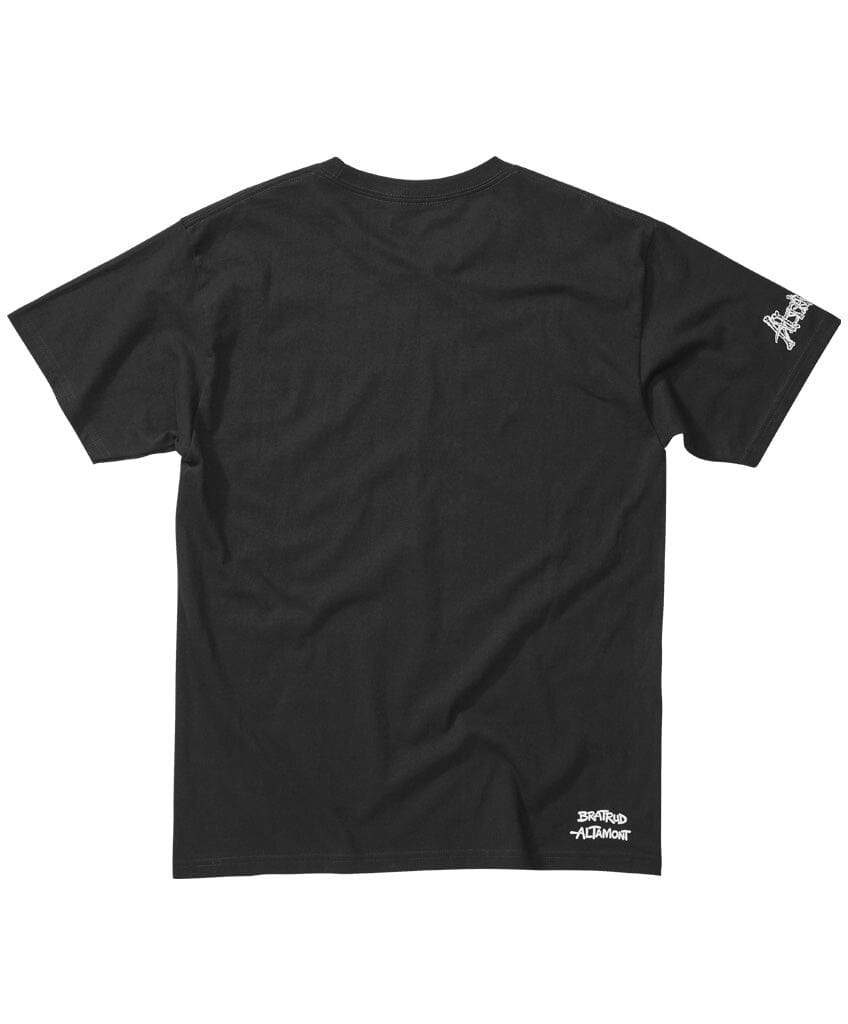 ALTAMONT X BRATRUD TEE S/S Basic T-Shirt Altamont Apparel BLACK S 