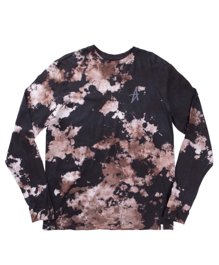 DARK DAYS L/S TEE L/S Basic T-Shirt Altamont Apparel BLACK/BROWN S 