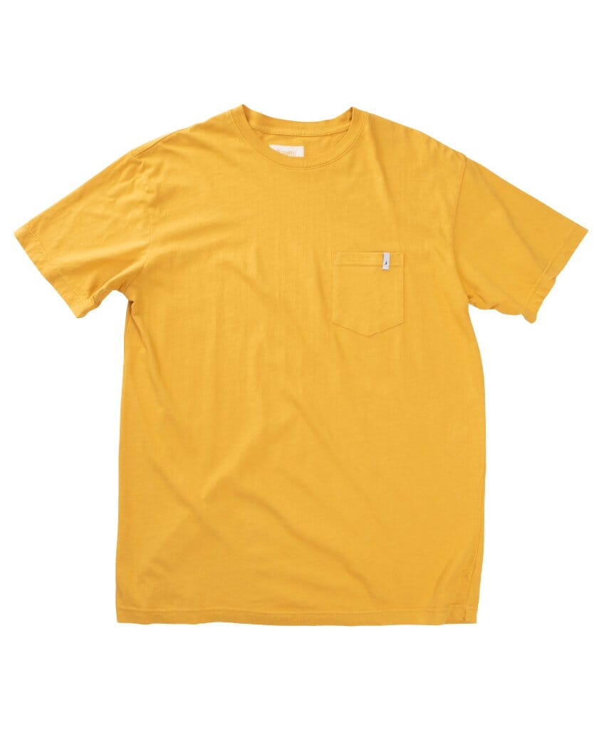 ESSENTIAL POCKET TEE S/S Basic T-Shirt Altamont Apparel MUSTARD S 